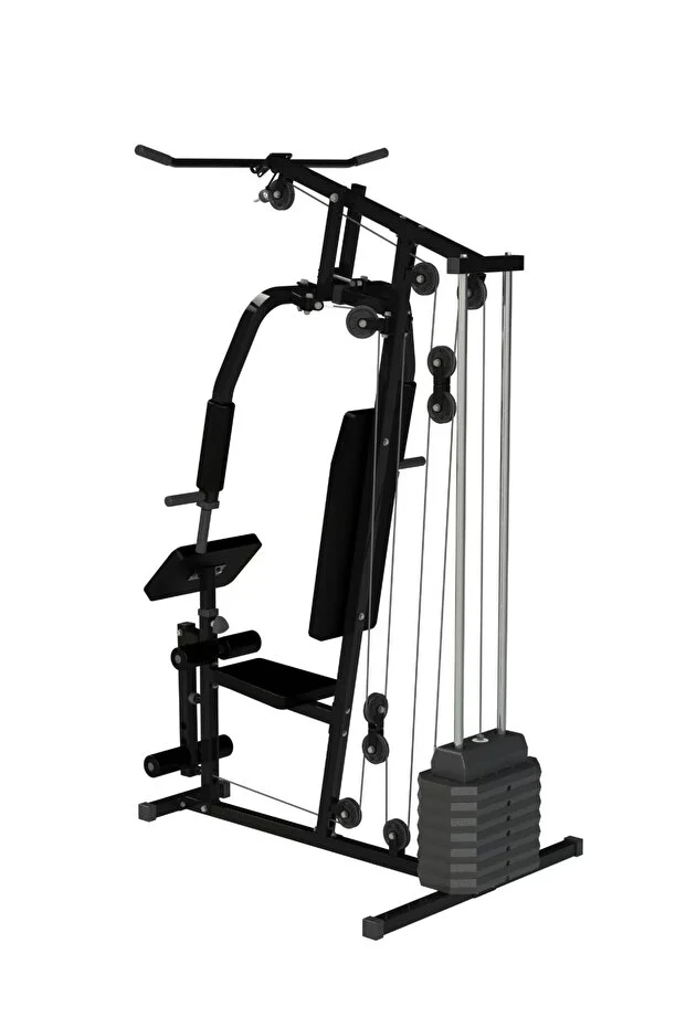 Triathlon T-221 Çok Fonksiyonlu Tüm Vücut Çalışma İstasyonu | 45 kg Plaka | Kardiyo & Güç & Esneme